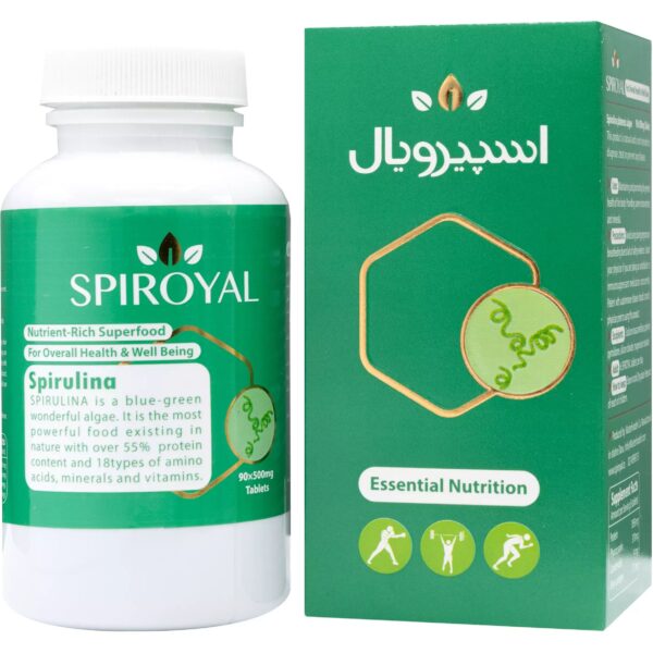 قرص جلبک اسپیرویال ماستر فوده اسپیرولینا 90 عدد
