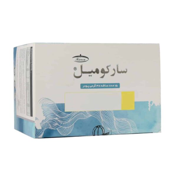 ساشه سارکومیل طعم شکلات کارن 15 عدد