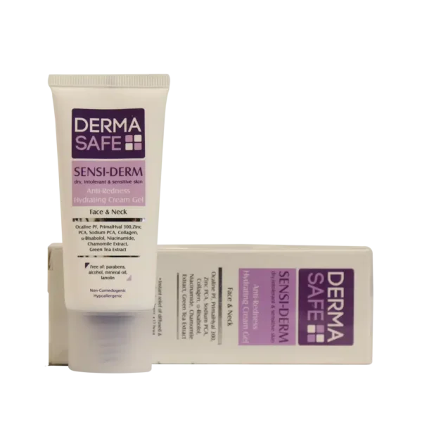 کرم ژل مرطوب کننده پوستهای خشک و حساس  40 میلی لیتر ( درماسیف )