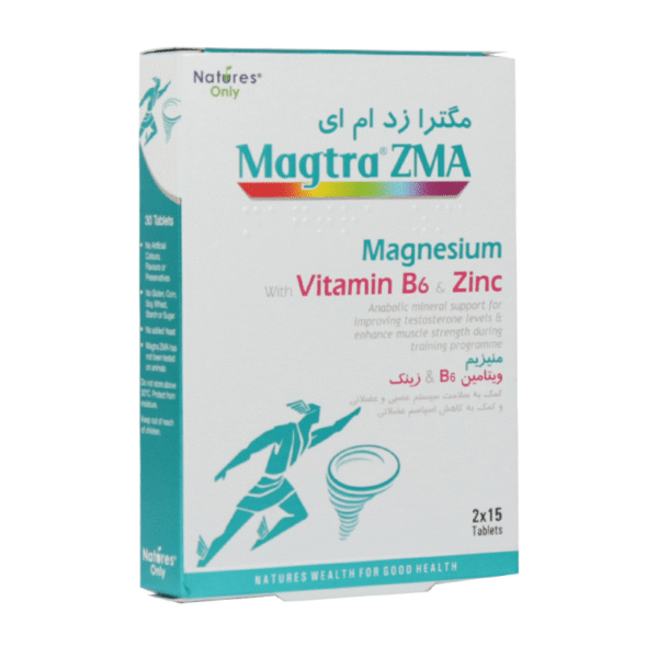 قرص منیزیوم + ویتامین ب6 + روی 350میلیگرم + 3.5میلیگرم + 10میلیگرم مگترا زد ام ای