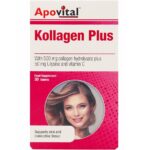 قرص کلاژن پلاس آپوویتال حاوی ویتامین C و لیزین ۳۰ عددی