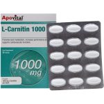 قرص ال کارنیتین 1000 میلی گرم آپوویتال بسته ۳۰ عددی