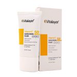 فلوئید ضد آفتاب SPF50 حاوی ویتامین C (بژ روشن) 50 میلی لیتر  ویتالیر