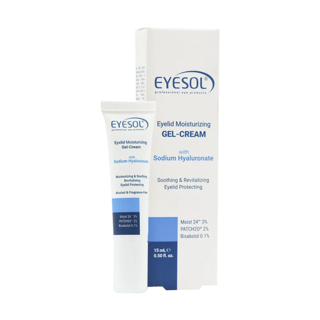 Eyesol-Eyelid-Moisturizing-Gel-Cream-15-ml کرم مرطوب کننده پلک و دور چشم ژل کرم 15 میلی لیتر آیسول - Image 1