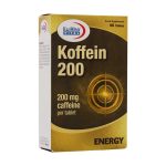 قرص کافئین 200 میلی گرم یوروویتال 60 عدد Eurhovital