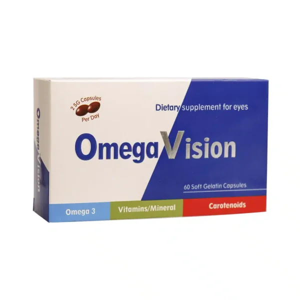 کپسول ژله ای اومگا ویژن دانا Omega Vision