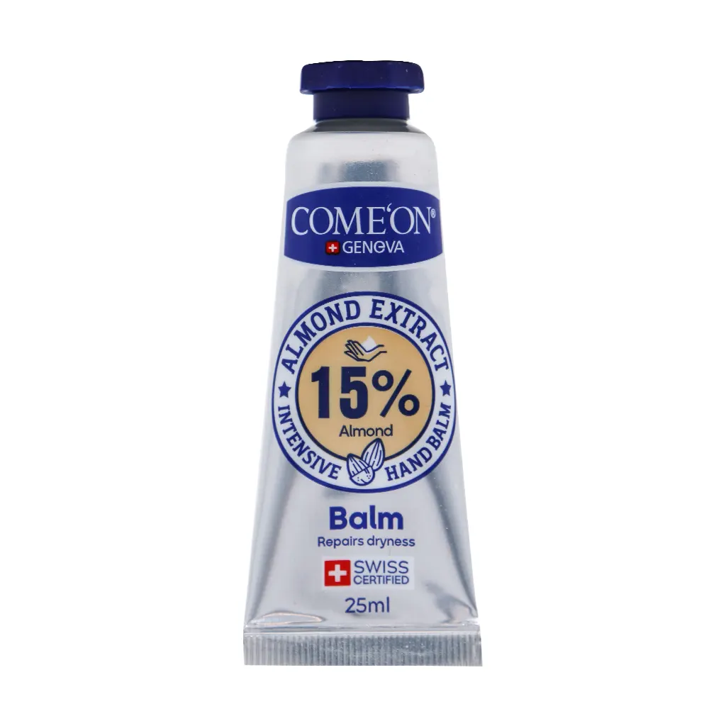 Comeon-Almond-Hand-Balm-25-ml بالم دست روغن بادام کامان 25 میلی لیتر کامان Comeon - تصویر 1