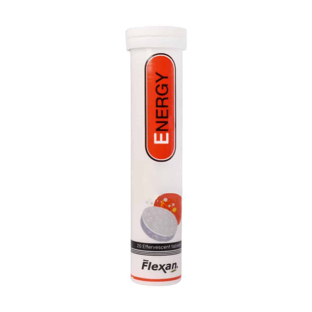 قرص جوشان انرژی فیشر فلکسان قرص جوشان انرژی فیشر فلکسان 20 عدد Flexan - تصویر 1