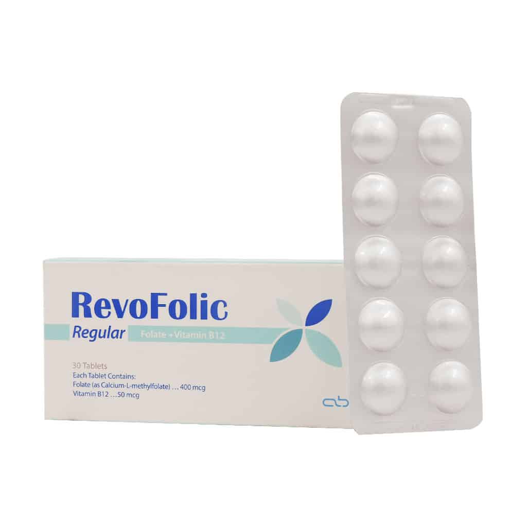 Abidi-Revofolic-Plus-Regular-30-Tablet-1 قرص روفولیک رگولار عبیدی 30 عدد - تصویر 1