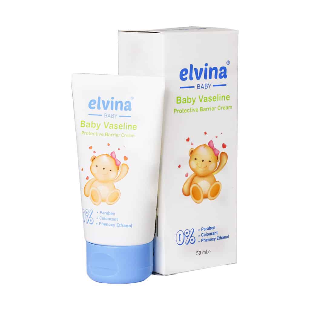 Elvina-Baby-Vazeline-Cream وازلین کودک الوینا 50 میلی لیتر - تصویر 1