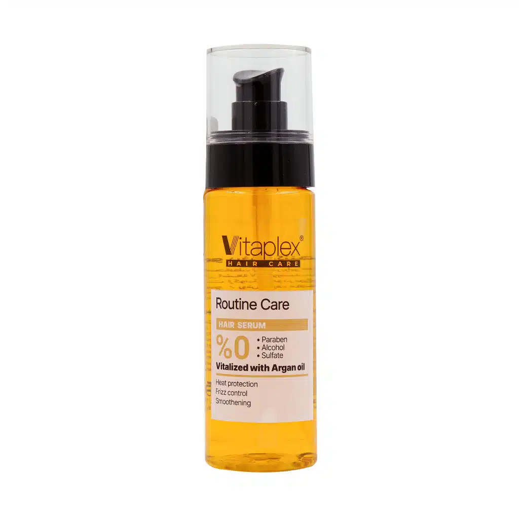 Vitaplex-Routine-Care-Hair-Serum-90-ml.jpg سرم نرم کننده و درخشان کننده مو 90 میلی لیتر ویتاپلکس - تصویر 1