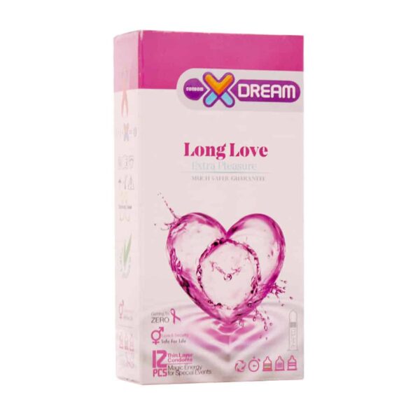 کاندوم لانگ لاو (Long Love) ایکس دریم 12 عددی