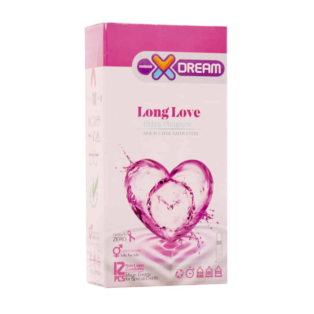 XDream Long love 12 کاندوم لانگ لاو (Long Love) ایکس دریم 12 عددی - تصویر 1