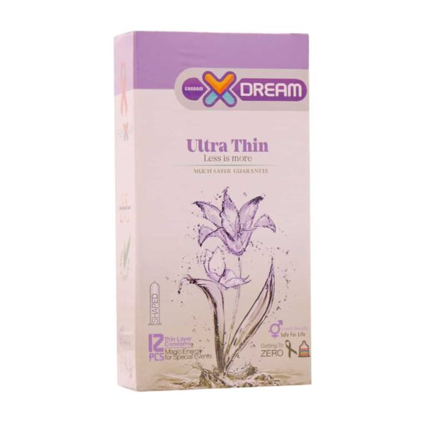 کاندوم خیلی نازک (Ultra Thin) ایکس دریم 12 عددی