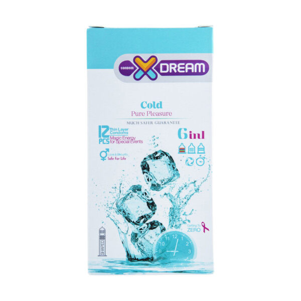 کاندوم سرد (Cold) ایکس دریم 12 عددی